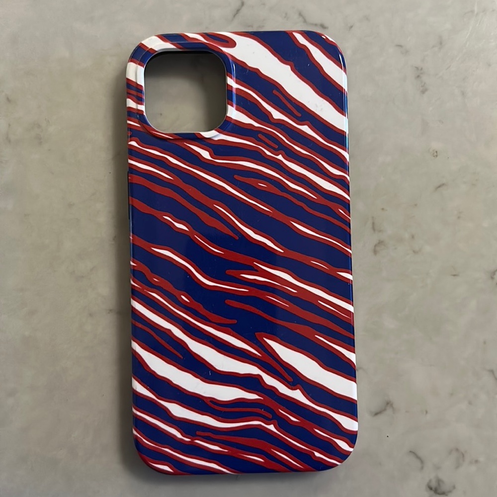 Buffalo bills Zubaz iPhone 13 phone case
